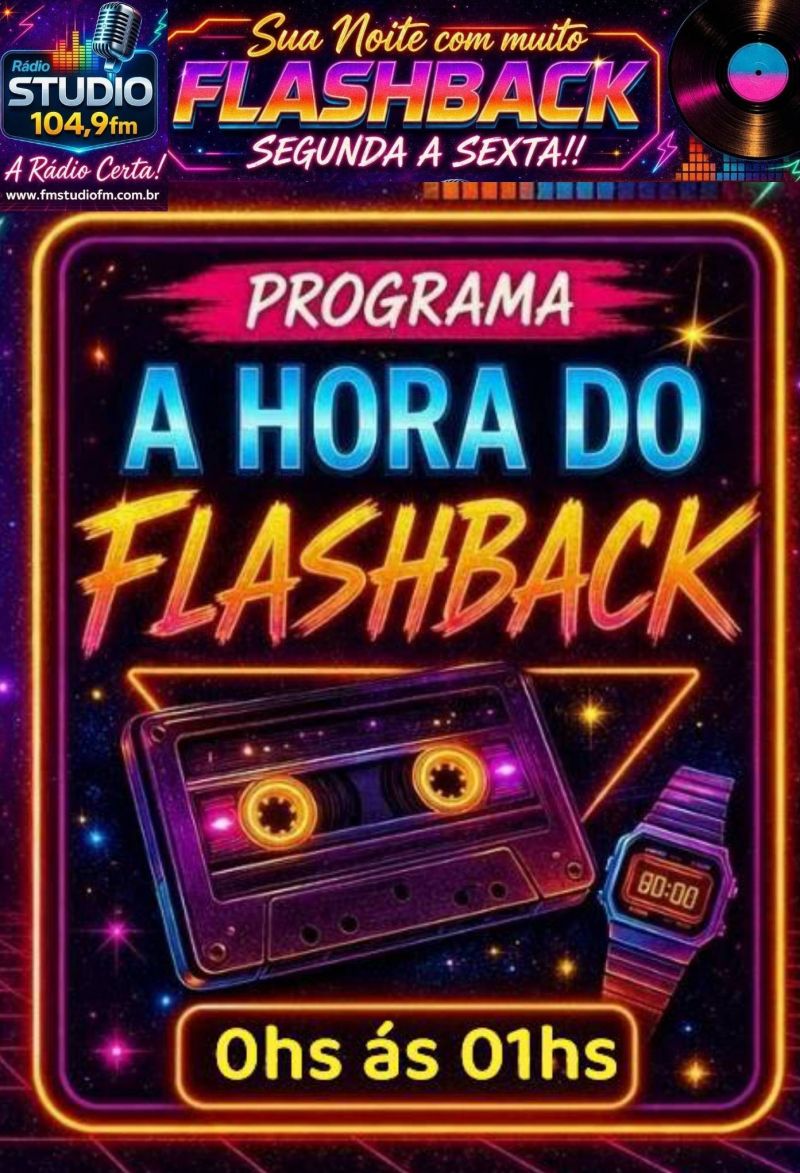 Programa  HORA DO FLASHBACK-