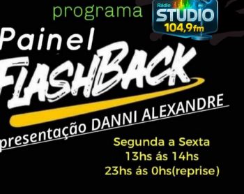 PROGRAMA PAINEL FLASHBACK apresentação Danni Alexandre 