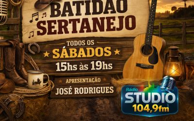PROGRAMA BATIDÃO SERTANEJO APRESENTAÇÃO ZÉ RODRIGUES 