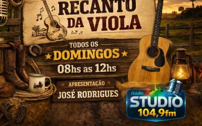PROGRAMA RECANTO DA VIOLA APRESENTAÇÃO ZÉ RODRIGUES 